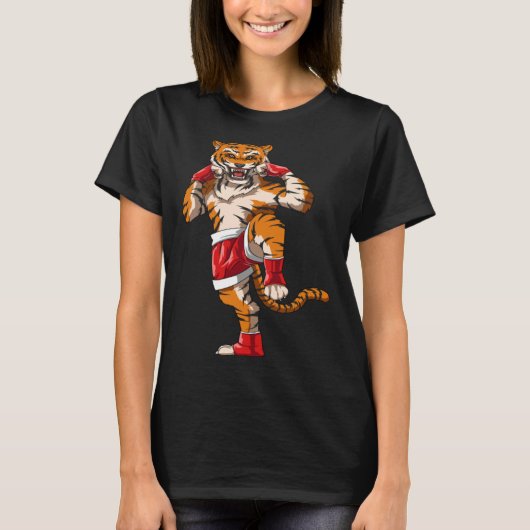 ムエタイタイガーファイター Tシャツ (正面)