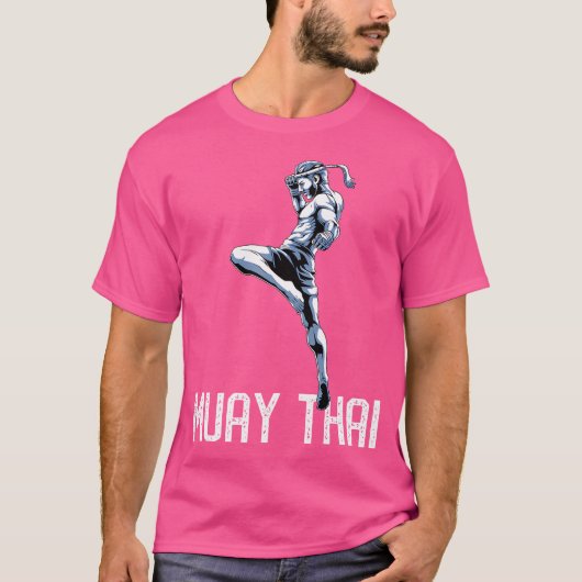 ムエタイタイタイガーナクムエキックボクシング Tシャツ (正面)