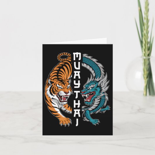 ムエタイタイボクシングムエタイファンメンズ カード (正面)