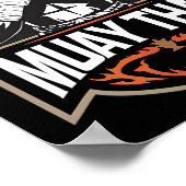 ムエタイタイボクシングmma ポスター (角)