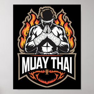 ムエタイタイボクシングmma ポスター