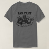 ムエタイタトゥドラゴン1 Tシャツ (デザイン正面)