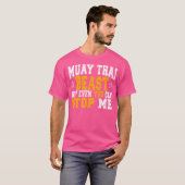 ムエタイビーストフおもしろいァンコーチアイディア Tシャツ (正面フル)