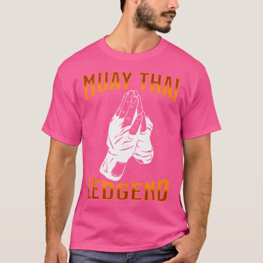 ムエタイファイタームエタイレジェンド Tシャツ (正面)