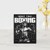 ムエタイファイターMmaヴィンテージ カード (黄色い花)