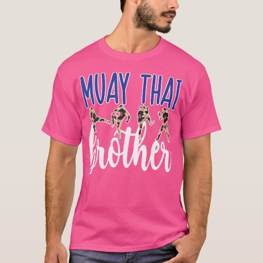 ムエタイブラザームエ誇りを持ったタイブロ Tシャツ (正面)