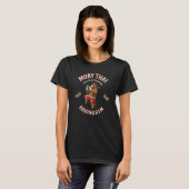 ムエタイベアmmaファイティングタイボクシング tシャツ (正面フル)