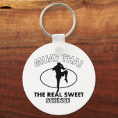 ムエタイベクトルデザイン キーホルダー (正面)