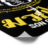 ムエタイボクシングゾウ武術アーツ ポスター (角)