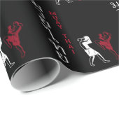 ムエタイボクシング武術アーツ ラッピングペーパー (ロールコーナー)