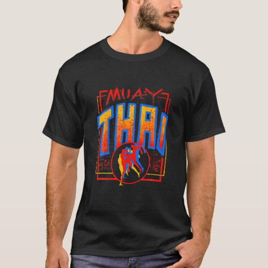 ムエタイボクシング武術アーティスト Tシャツ (正面)
