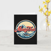 ムエタイボクシング1 カード (黄色い花)