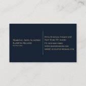 ムエタイボクシング 名刺 (裏面)