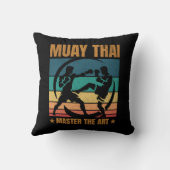 ムエタイマスターザアートボクサーボクシング開業医 クッション (裏面)