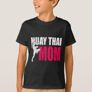 ムエタイママギフト 女性 ボクシング キックボクシング MMA ムア Tシャツ