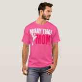 ムエタイママ 女性 ボクシング キックボクシング MMA ムエタイ Tシャツ (正面フル)