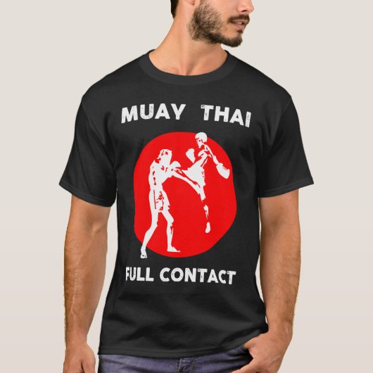 ムエタイムエタイフル連絡ボクシング Tシャツ (正面)