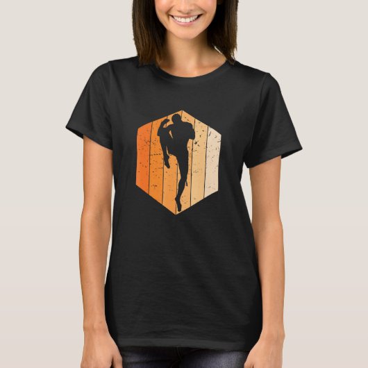 ムエタイレトロボクサー Tシャツ (正面)