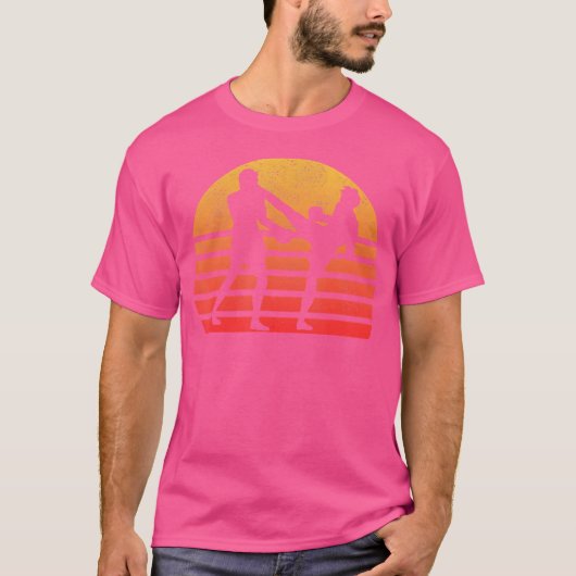 ムエタイ動揺して語 Tシャツ (正面)