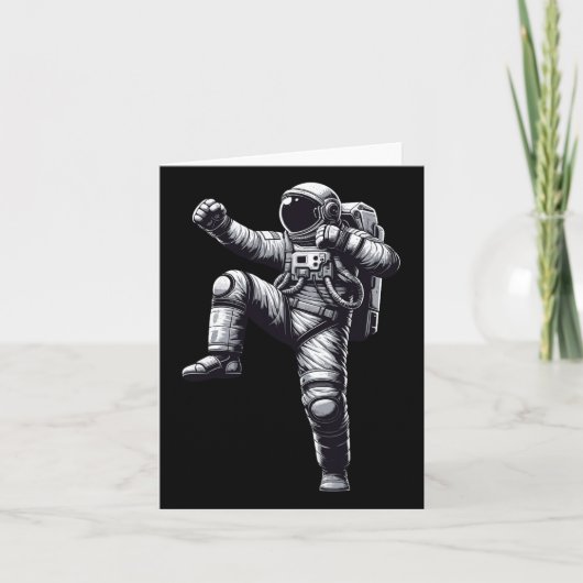 ムエタイ宇宙飛行士キックボクシング カード (正面)