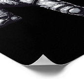 ムエタイ宇宙飛行士キックボクシング ポスター (角)