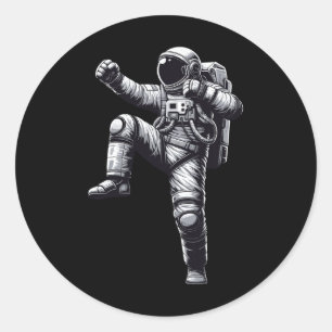 ムエタイ宇宙飛行士キックボクシング ラウンドシール