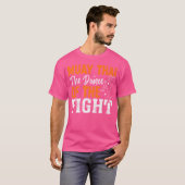 ムエタイ戦いの踊りムエタイ Tシャツ (正面フル)