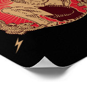 ムエタイ戦闘機 ポスター (角)