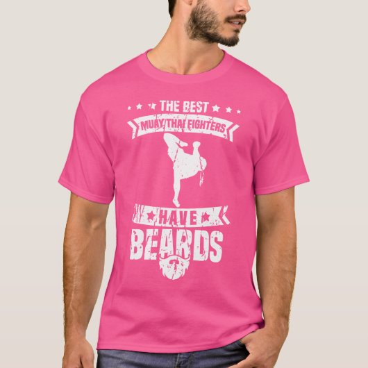 ムエタイ最高のの戦闘機はビーズムエタイを持っている Tシャツ (正面)