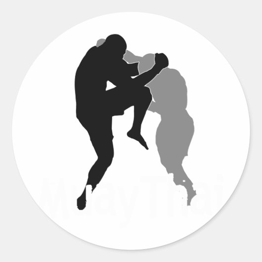 ムエタイ2 ラウンドシール (正面)