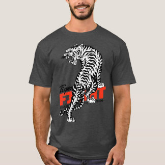 ムエタイ キックボクシング 虎 格闘の技 Tシャツ