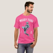 ムエタイ スケルトン タイ ボクシング Tシャツ (正面フル)