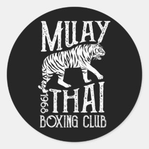 ムエタイ・タイガー・MMAトレーニング・ストリートファイト・キックボクシング ラウンドシール