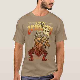 ムエタイ タトゥー ザ モンキー キング Tシャツ