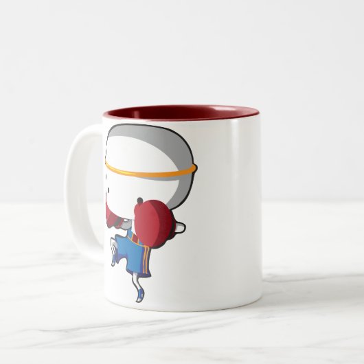 ムエタイ ツートーンマグカップ (正面左)