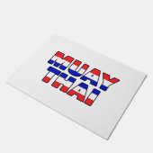 ムエタイ ドアマット (アングル)