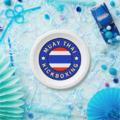 ムエタイ ペーパープレート (パーティー)