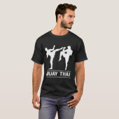 ムエタイ ボクシング キックボクシング MMA ファイター Tシャツ (正面フル)