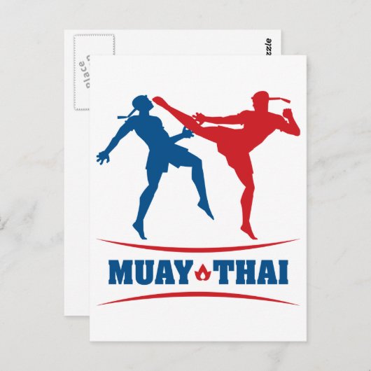 ムエタイ ポストカード (正面/裏面)