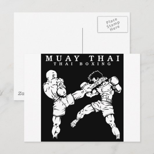ムエタイ ポストカード (正面/裏面)