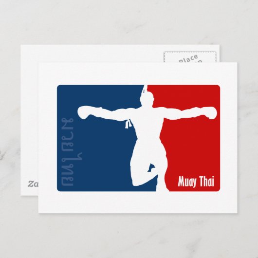 ムエタイ ポストカード (正面/裏面)