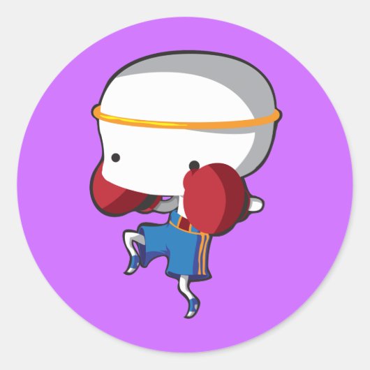 ムエタイ ラウンドシール (正面)