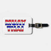 ムエタイ ラゲッジタグ (正面横)