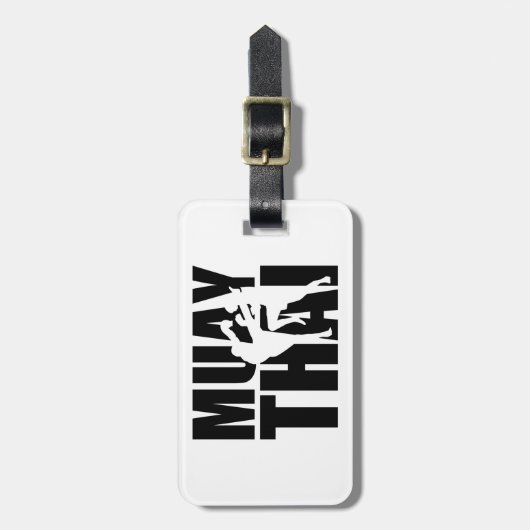 ムエタイ ラゲッジタグ (正面縦)