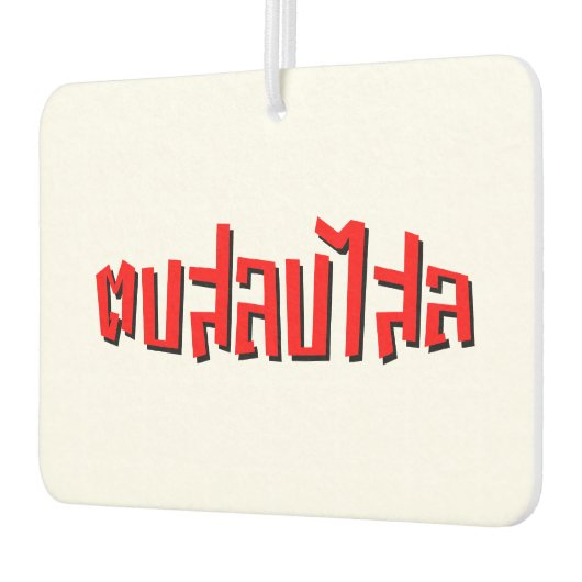 ムエタイ☆ Dop Salop Salai ☆ Slap You 間抜け カーエアーフレッシュナー (左)