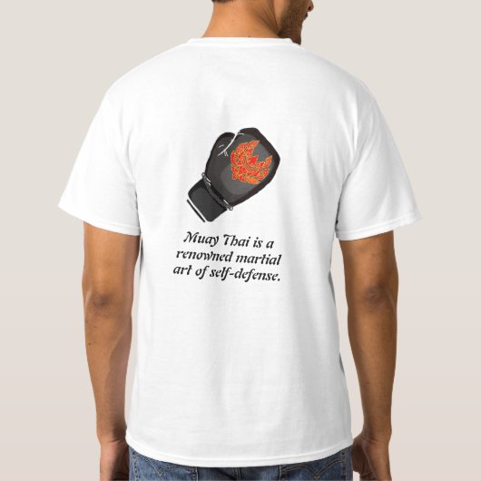 ムエタイ Tシャツ (裏面)