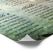 ムエルテデイオブザデッドカラベラスシュガースカルアート ポスター (角)