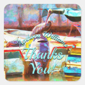 ムエルロスペインサンキューペリカン0463 スクエアシール (正面)