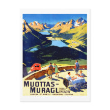 ムオッタス・ムラグル スイスの山の風景
