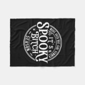 ムカつく、ホットガールサマーなんて、もう終わりだよ。スパイシーズの出番だ フリースブランケット (正面(横))